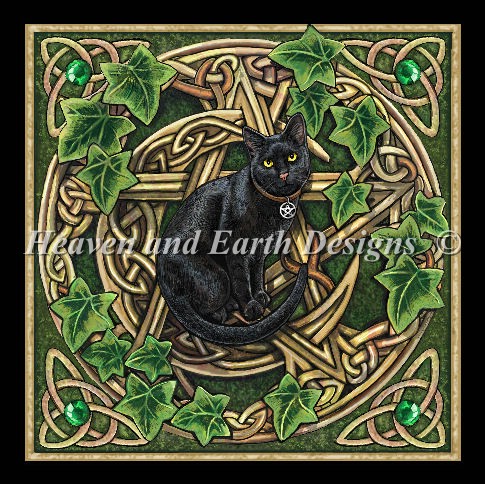 Cat Pentagram - Click Image to Close